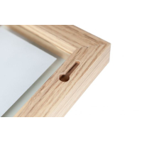 Blake fotolijst met houten rand naturel 50 x 40 cm